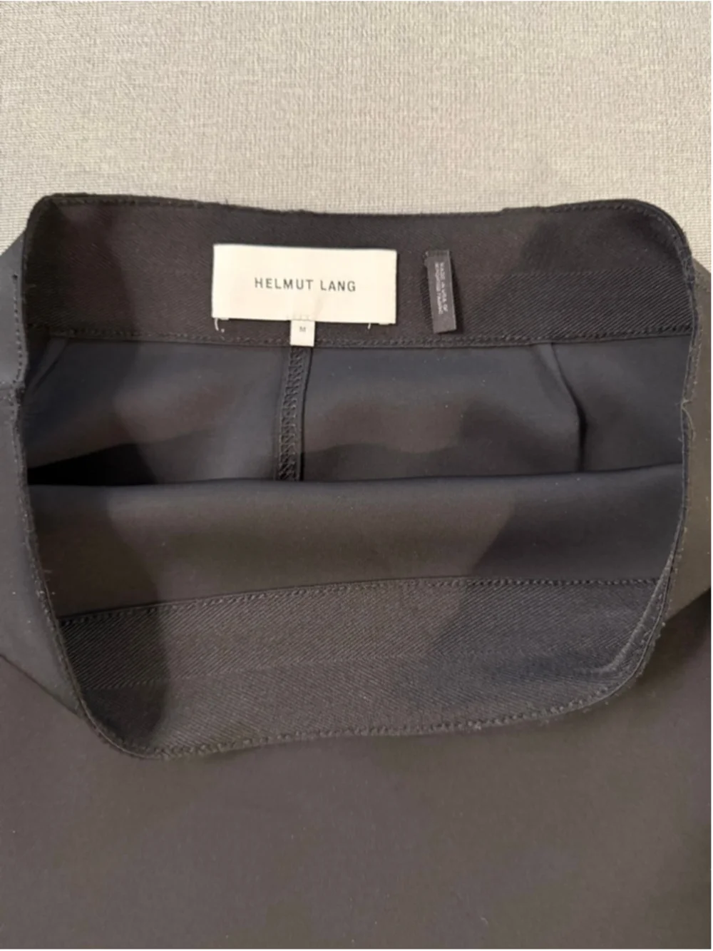 Helmut Lang Scuba Skirt black size Medium - Picture 3 of 10